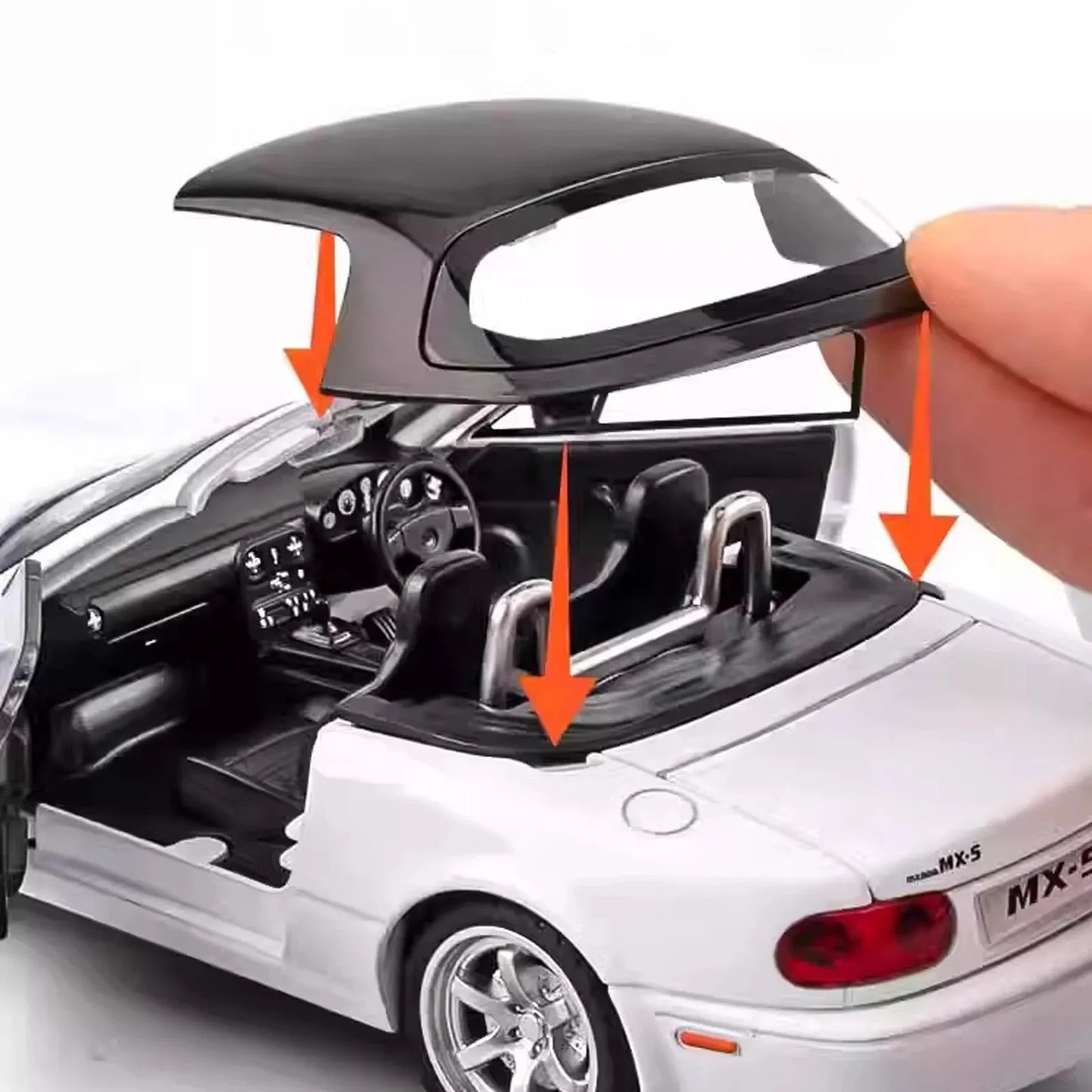 EZ 1:32 Mazda MX-5 Alloy Model Car - Multi-Purpose Gift Item, Decorative Home Accessory, and Fun Children's Toy