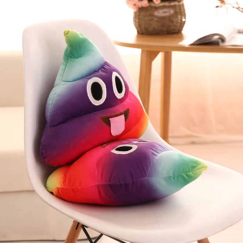 EZ Wholesale cartoon new expression poo plush toys cute funny quirky funny poop cushion