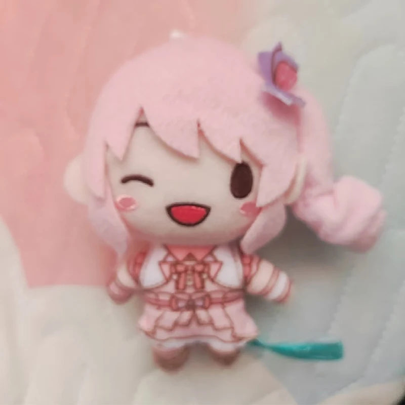 EZ 10cm Pjsk Plush Keychain Project Sekai Kamishiro Rui Stuffed Plushie Pendant  Yoisaki Kanade Kawaii Backpacks Ornaments Toy Gift