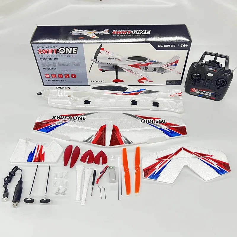 EZ NEW 4CH RC Planes Brushless Motor Remote Control Aircraft  Helicoptero Controle Remoto Airplane Rc Glider Toys for Boys