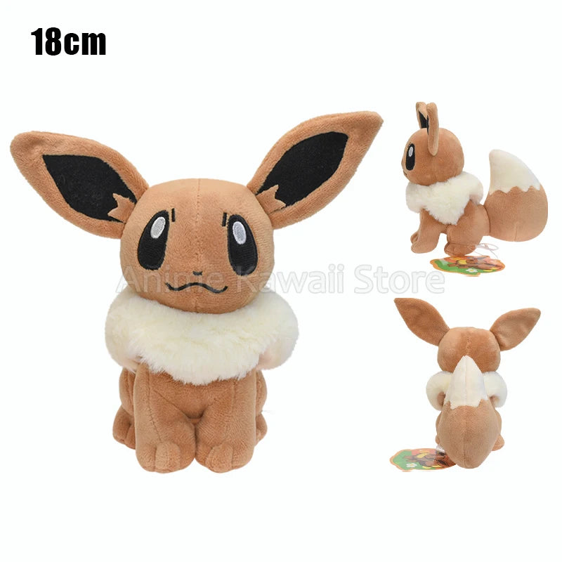 EZ Kawaii Mimikyu Eevee Stuffed Plush Toy Pokemon Evolution Umbreon Flareon Jolteon Glaceon Vaporeon Sylveon Espeon Peluche Dolls
