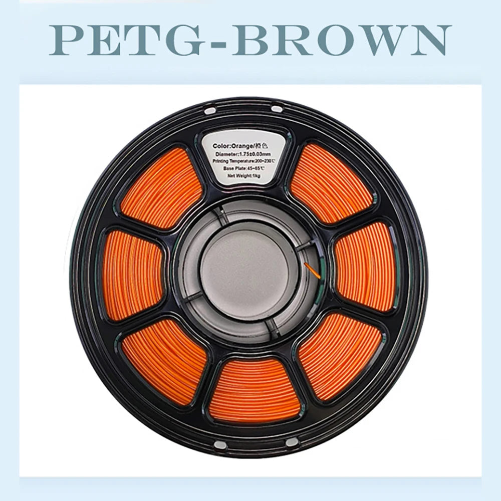 EZ Tideboom PETG Filament 3D Printing Materials 3D Printer Petg Filament 1KG Eco-Friendly Good Toughness Mix Color Petg 필라멘트