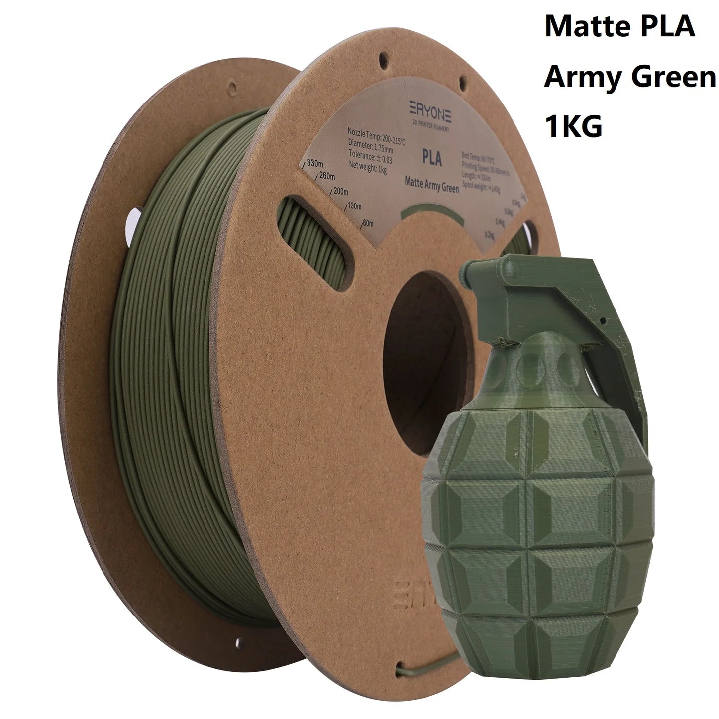 EZ ERYONE PLA Matte Premium Filament 3D Print