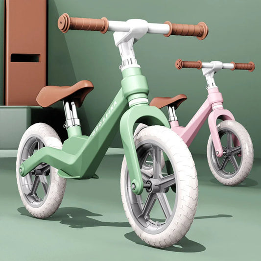 EZ Outdoor Children's Balance Bike Toys Without Foot Pedal Baby Sports Training Walker Bicycle Inflatable Tires Best Gift for Kids