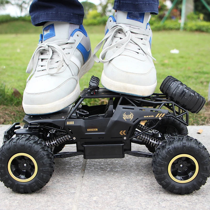 EZ 1:12 / 1:16 4WD RC Car With Led Lights 2.4G Radio Remote Control Cars Buggy Off-Road Control Trucks Boys Toys for Children