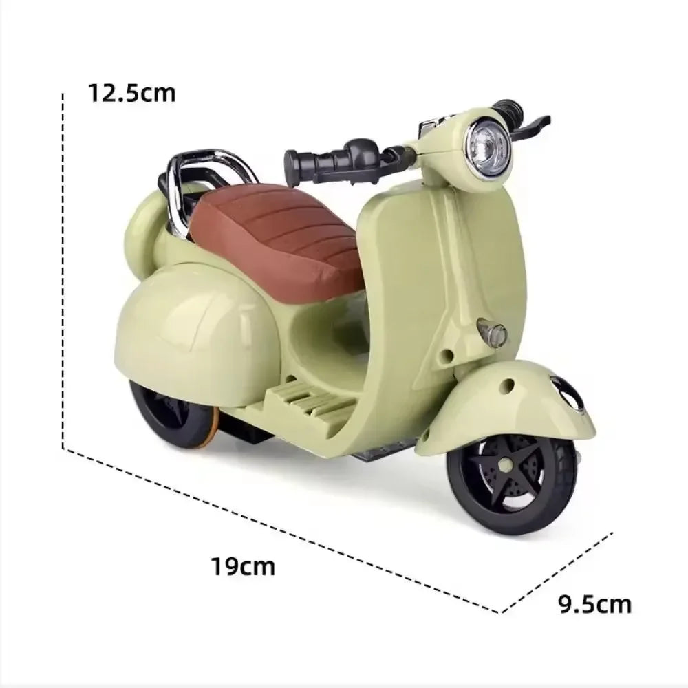 EZ ForLabubu Doll Mini Electric Motorcycle,labubu Doll Accessories, Fun Cute Doll Toys,With Lights and Music,DIY Kid Christmas Gift