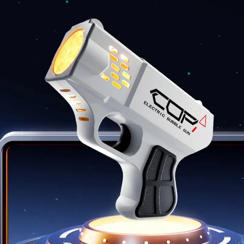 EZ New bubble machine pistol toy usb rechargeable hand-held automatic children hand-held bubble machine.