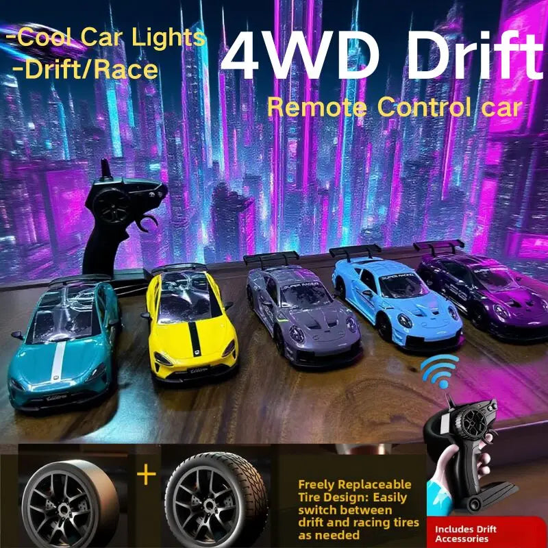EZ 2025 New, Limited Edition Rc Drift GT3 RS 911 mi SU7 1:20 Drift Racing Car, Racing Kids Gift with High Speed Remote Control