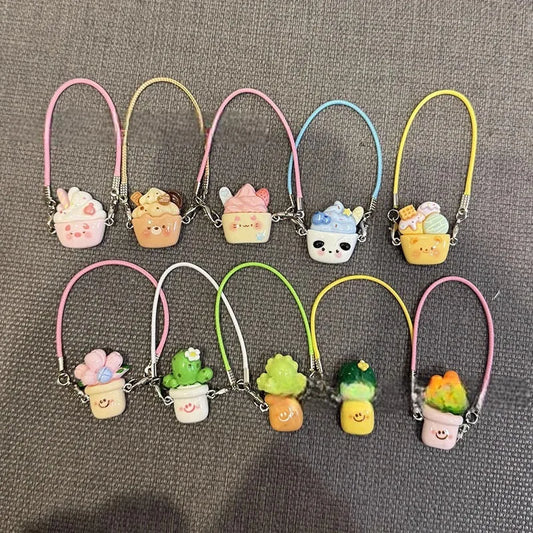 EZ For Labubu Doll Accessories Miniature plant crossbody bag Labubu Match Clothes Accessories