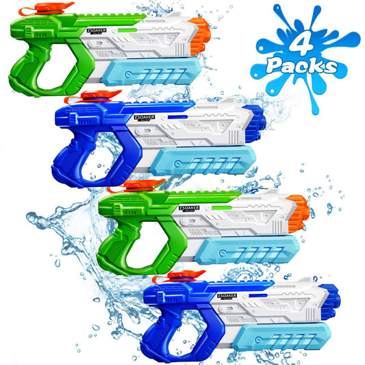 EZ 600cc High Capacity Water Gun for Kids Adults Long Range Watergun Summer Water Blaster Toy Super Soaker for Swimming Pool Beach