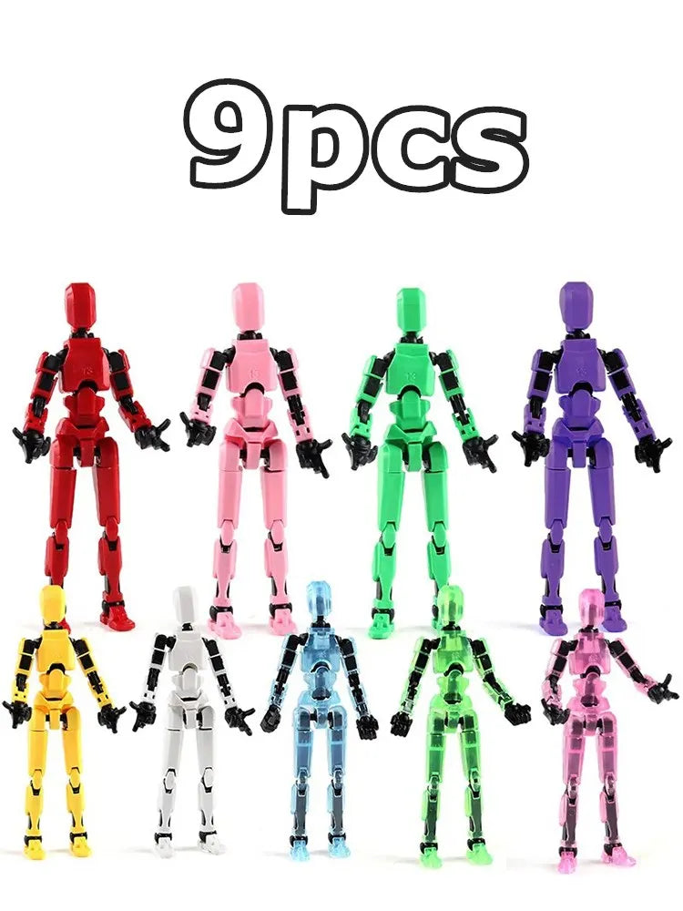 Lucky Puppets 13 Doll,Multiple Styling Combinations Robot Model