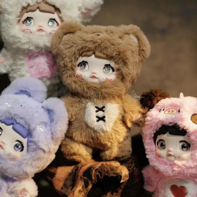 EZ Nommi Loveliness Never End Series Cute Blind Box Vinyl Doll Mystery Bag Kawaii Nommi Desktop Decoration Collect Pendant Toy Gift