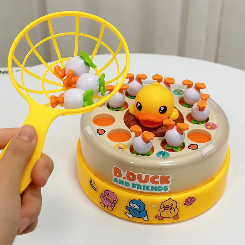 EZ Bounce and Catch Duck Board Game Catching Flying Duck Training Hand Eye Coordination Parent Child Party Funny Kid Game Toy Gift
