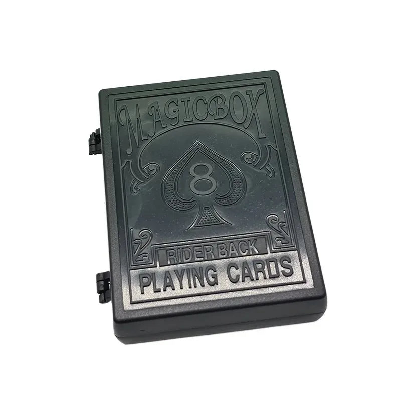 EZ Magic Restoration Box Magic Black Plastic Box Shredded Paper Card Restoration Close-up Magic Beginner Simple and Easy To Learn