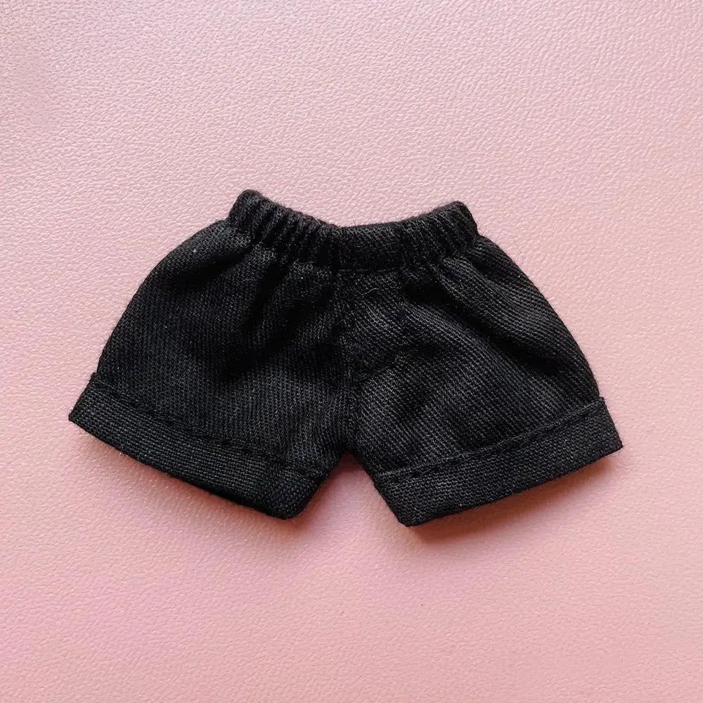 EZ Ob11 Pants Fashion Elastic Waist Shorts Jeans For GSC Obitsu11 Molly 1/12 bjd Doll Clothing Accessories Kids Toy