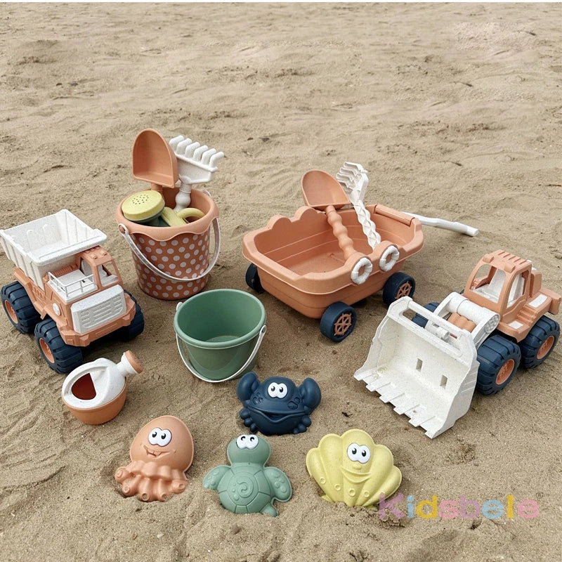EZ Beach Toy Excavator Engineering Vehicle Sand Digging Toy Sand Beach Toy Sand Digger Tool Truck