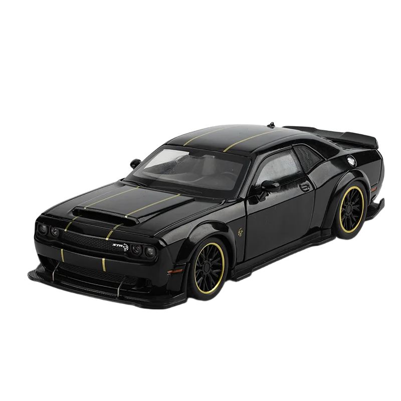 EZ 1:32 Dodge Challenger SRT Hellcat Redeye V8 Alloy Metal Diecast Model American Muscle Sports Car Collection Of Hobby Decorations