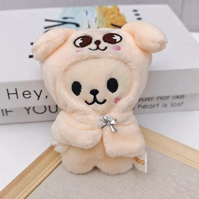 EZ Stray Kids Plush Toy Doll Seoul FM Session Same Style Cloak SKZOO Doll Dress Up Fang Can Small Doll Children's Plush Toy