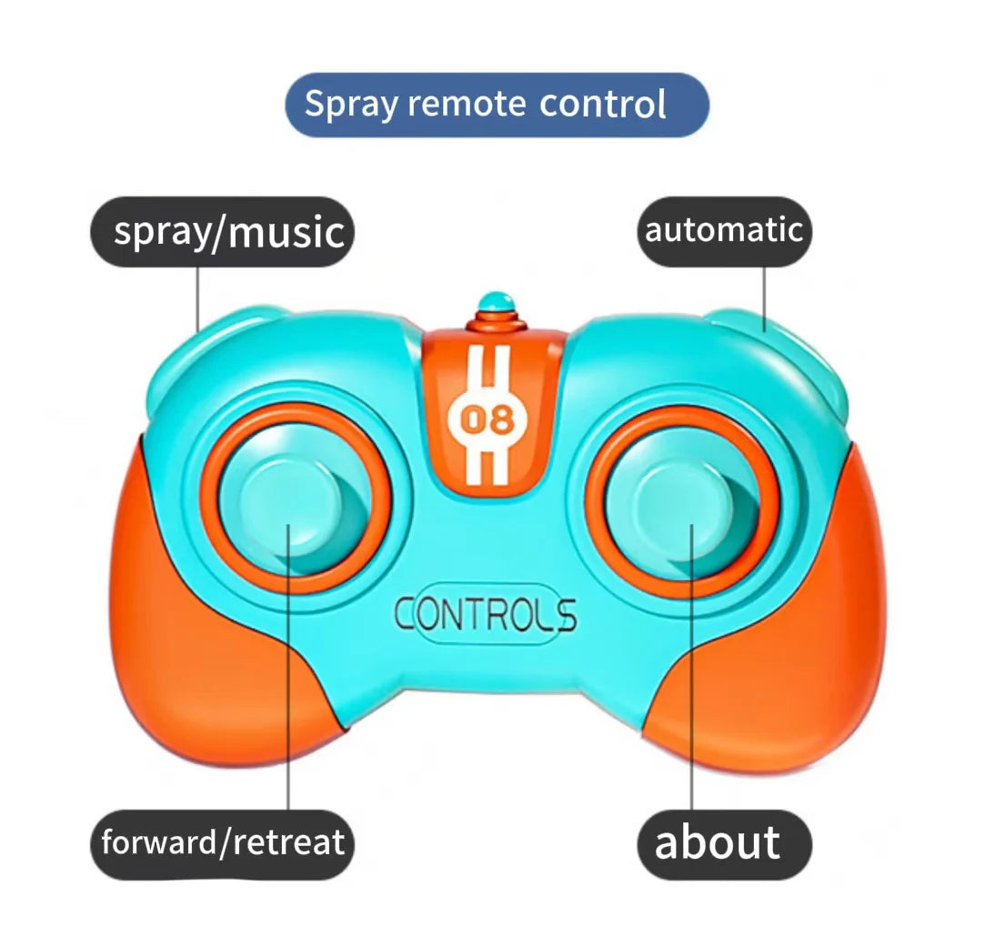 EZ Remote control toys new 2.4 g remote control bumper car duel duel spray music racing boy Crazyracing Kartrider toys