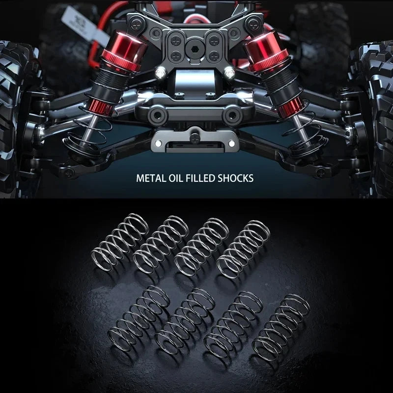 EZ MJX 14209 14210 1：14 4WD RC Car Off-road Racing High Speed Brushless 2.4G Remote Control Cars RC Truck 75km/H Truck Electric Toy