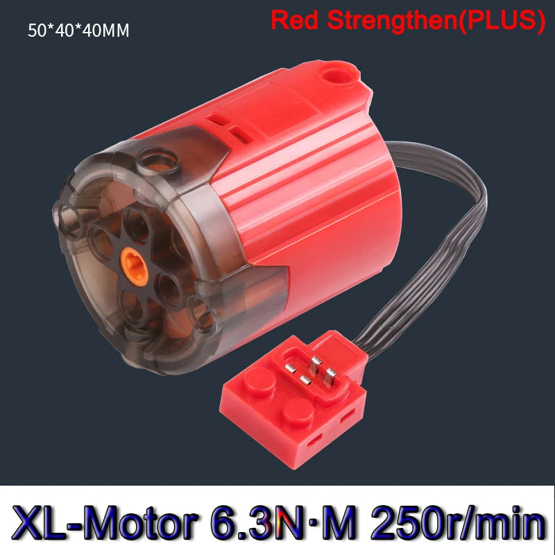 EZ Technical Electronic Building Block MOC Refit Accessories Micro-motor RC Power Functions Parts Creative DIY Car Bricks Kids Toys
