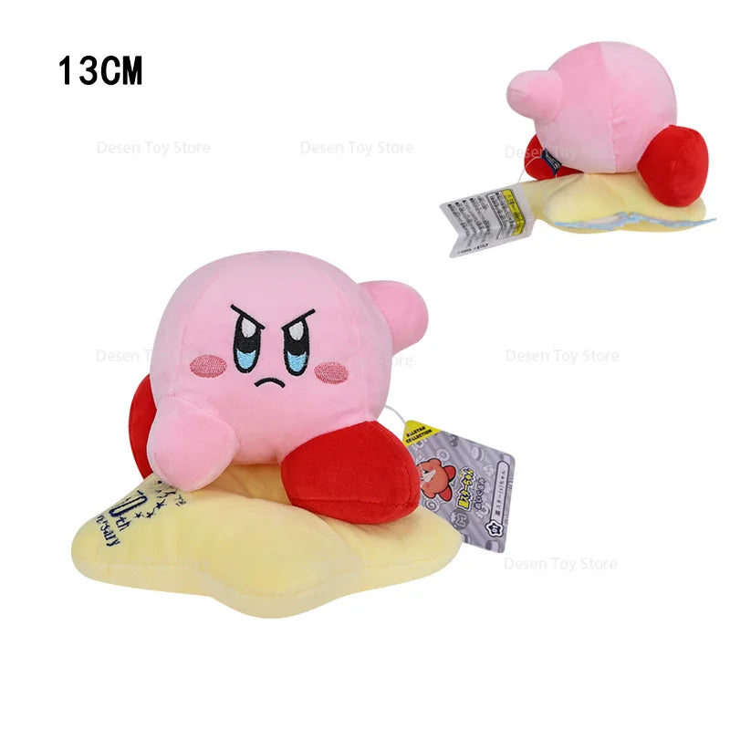 EZ 8 Styles Anime Star Kirby Swimming Sword Chef Bread Kirby Waddle Doo Dee Stuffed Doll Toy Cute Peluche Toy Christmas Gifts