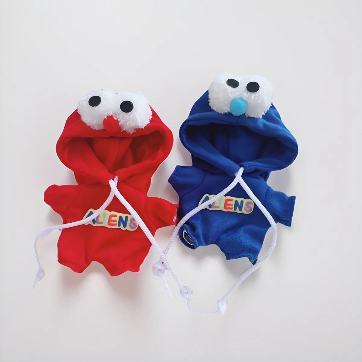 EZ Labubu Doll Clothes Outfit Accessories for Korea Kpop Exo Labubu Idol Dolls 17cm Cotton Doll Crawling Clothes Pull-up Clothing