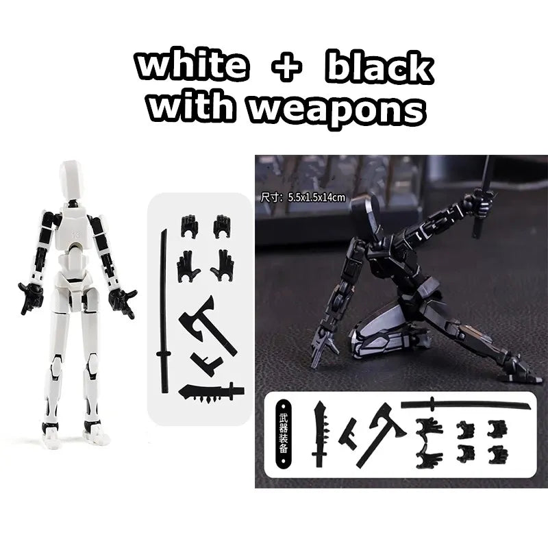 Lucky Puppets 13 Doll,Multiple Styling Combinations Robot Model