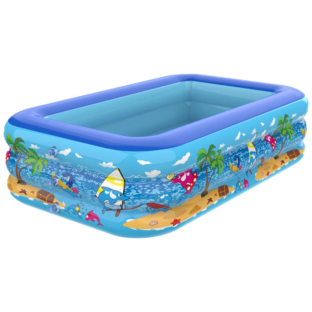 EZ Inflatable Swimming Pool Baby Swimming Pools Removable Indoor Outdoor Swimming Pools Children Summer Pool Toys for Pool Party