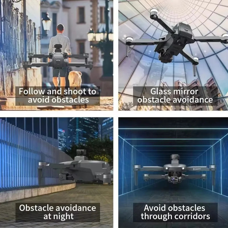 EZ L600 PRO GPS Drone Professional 4K HD Dual Camera 360° Obstacle Avoidance Brushless Motor 5G WIFI FPV RC Quadcopter Toys Dron