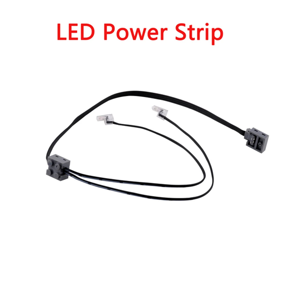 EZ Technical Electronic Building Block MOC Refit Accessories Micro-motor RC Power Functions Parts Creative DIY Car Bricks Kids Toys