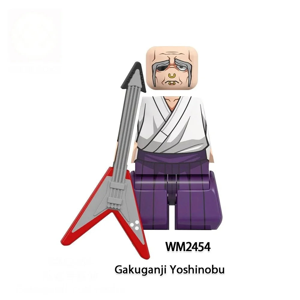 EZ Jujutsu Kaisen Anime Cartoon Gojo Satoru Itadori Yuj Fushiguro Megumi Okkostu Yuta Building Blocks Mini Action Figures Kids Toy