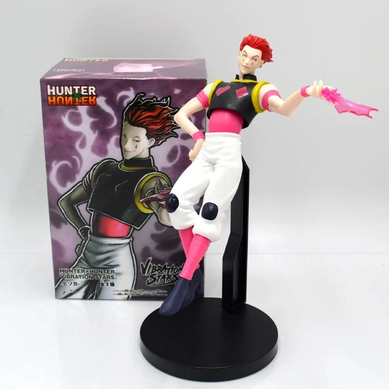 EZ 13cm Hunter x Hunter Gon Freecss Anime Figure Alluka Zoldyck Action Figure Chrollo Lucilfer/Kurapika Figurine Model Toys Gift
