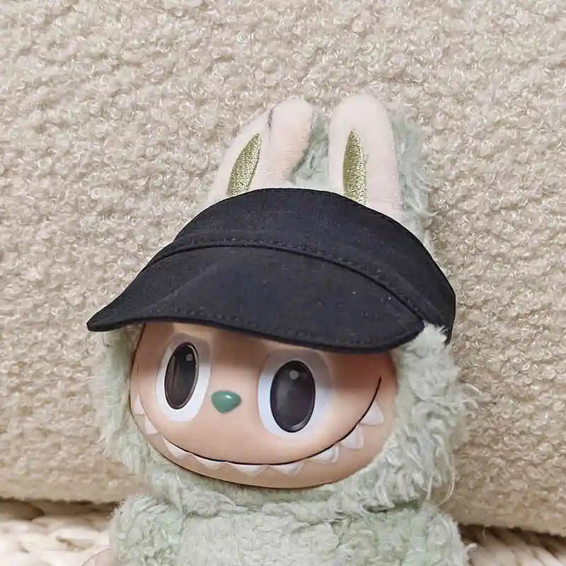 EZ Fashion Sports Clothing for 15/17cm Labubu Doll Peaked Cap Suit Ropa Labubu Outfit Accessories