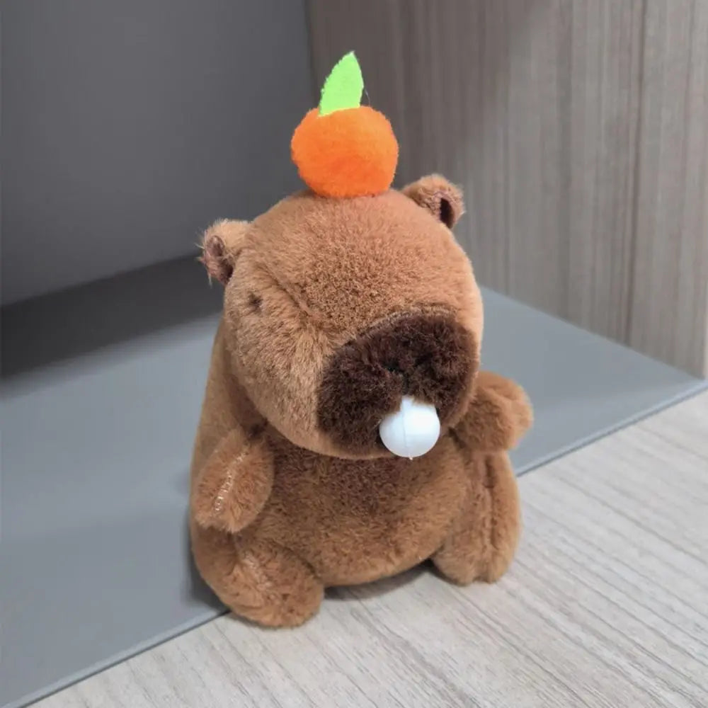 EZ Cute Capybara Plush Toy Hoodie with Wings Simulation Doll Small Size Stuffed Animals Anime Fluffty Toy Birthday Party