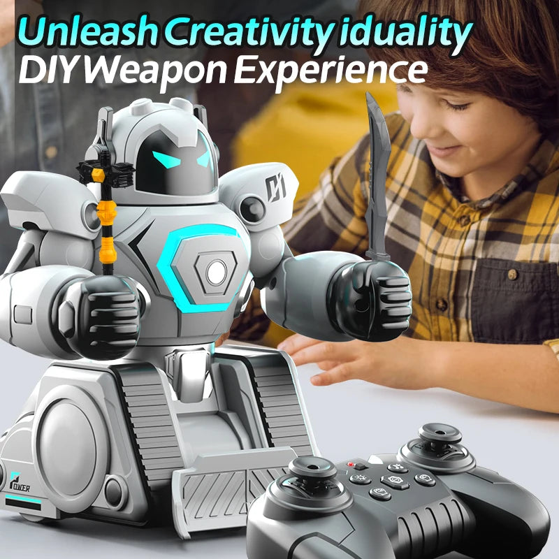 EZ JJRC R30 RC Robot 2Pcs for Battle Football Remote Control Robot Parent-child Interactive RC Battle Robot Toy Gift for Kids