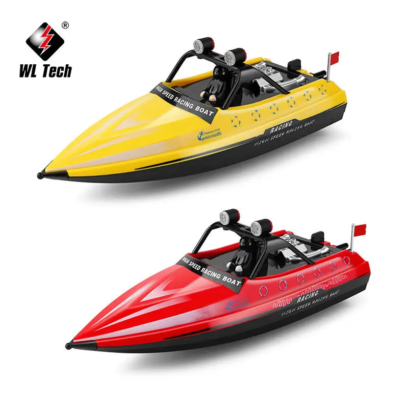 EZ WLtoys WL-917 RC Racing Boat 16KM/H 2.4GHz Remote Control Toys High Speed Ship Jet Speedboat BoatsToy Adults Boys Kids Gift