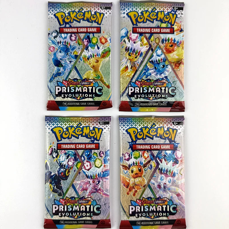 EZ 10/20 Pcs Pokemon Card Prismatic 151 Evolutions English Booster Battle Pokemon Card Game Carte Trading Collection Cards