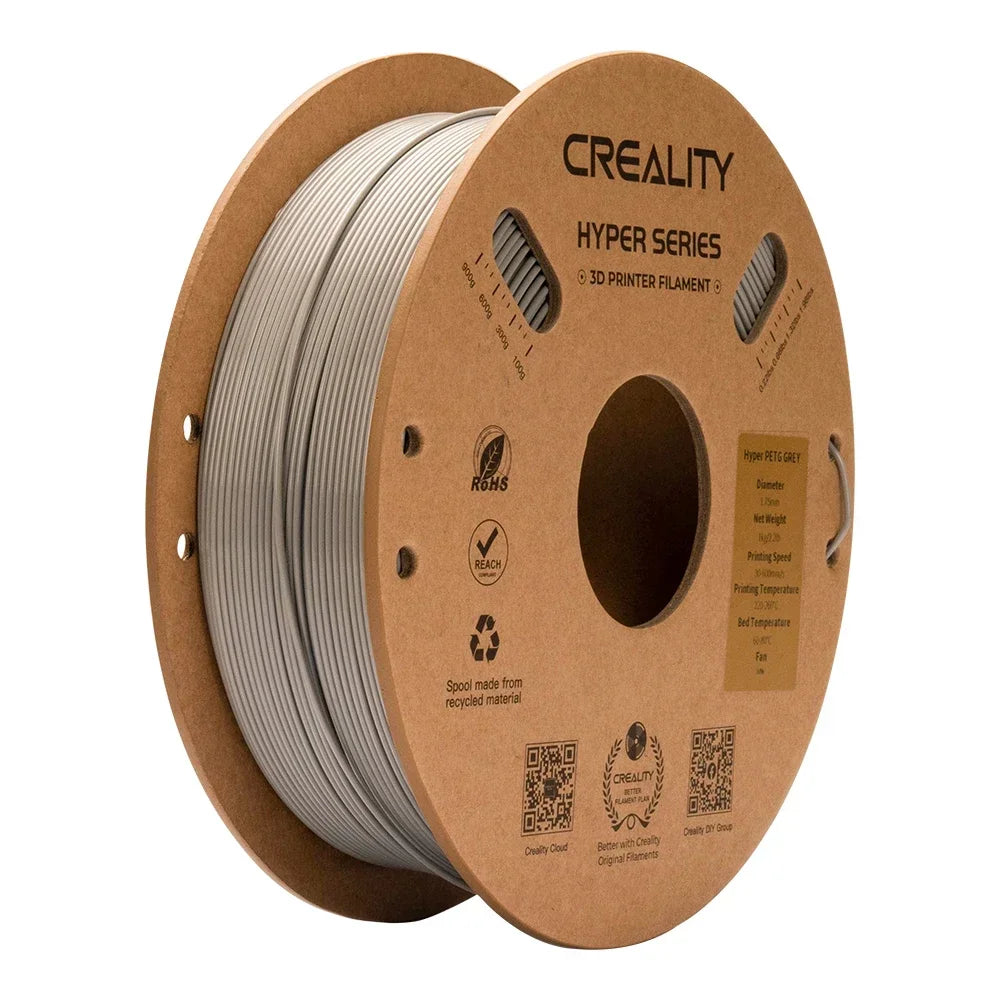 EZ Original CREALITY Hyper PETG Filament High Speed 1.75mm 1KG Hyper Series PETG 3D Filaments for K1/Ender-5 3D Printer