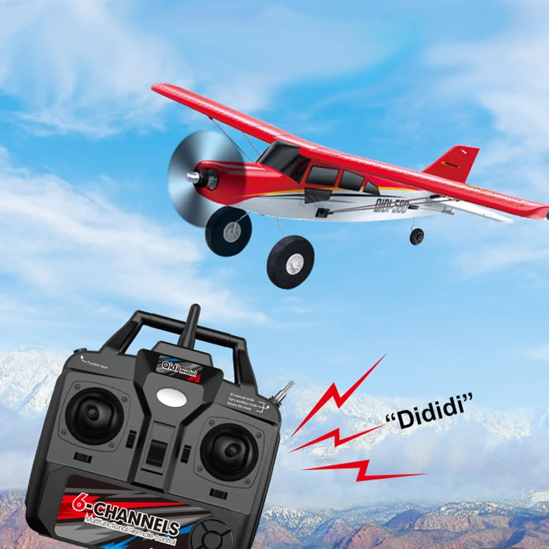 EZ Qidi560 Moore M7 Off-road RC Plane 4CH Brushless Remote Control Airplane Fixed Wing Aircraft Model EPP Foam Toys for Children