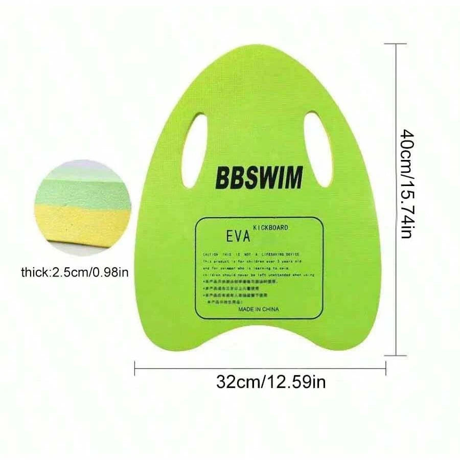 EZ 1pc EVA foam swimming board, swimming learning auxiliary skirting board, with large buoyancy, suitable for swimming pools