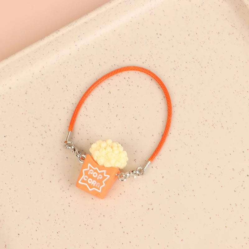 EZ Mini Dollhouse Popcorn Bag Crossbody Bags Dolls Hanging Decoration Cute Plush Labubu Doll Decor Accessories Kid Toys