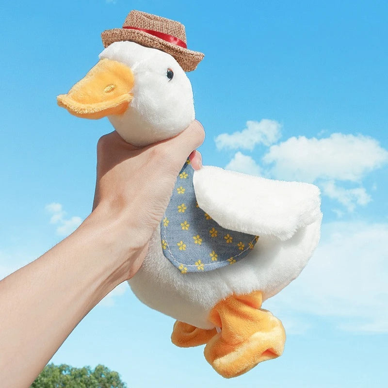 EZ Repeated Ducks Kids Lovely Talking Repeat Duck Talking Musical Stuffed Plush doll Educational Toy Children's Plush Toy Fun Gift