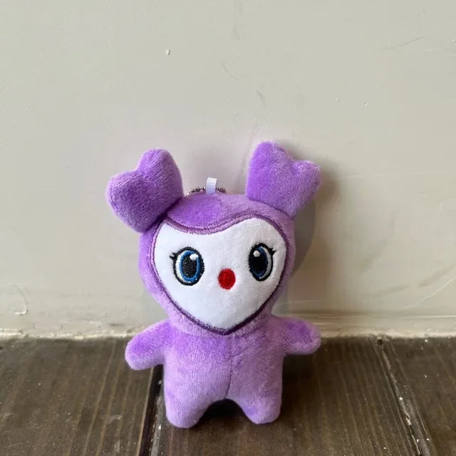 EZ Lovelys Plush Korean Super Star Plush Toy Cartoon Animal TWICE Momo Doll Keychain Pendant for Fans Girls Birthday Gifts