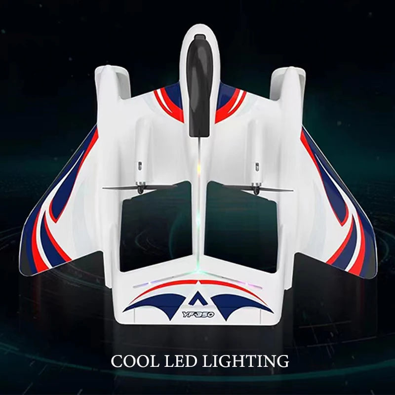 EZ Top 2CH P747 Sea And Air RC Airplane EPP Remote Control Aircraft  With LED Fixed Wing Glider Toys The Best Gift For Boys