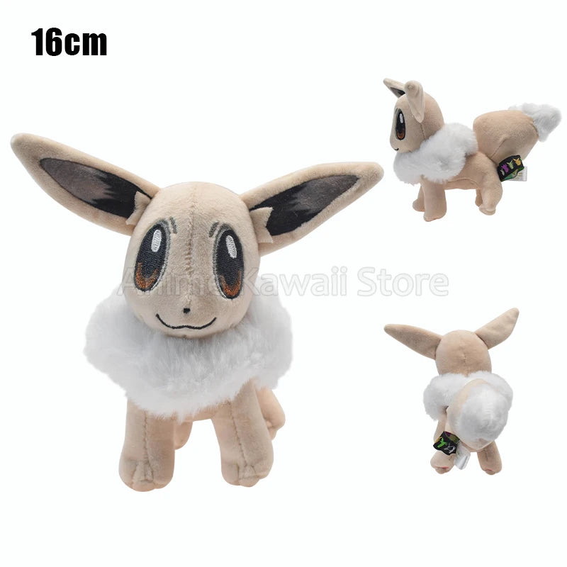 EZ Kawaii Mimikyu Eevee Stuffed Plush Toy Pokemon Evolution Umbreon Flareon Jolteon Glaceon Vaporeon Sylveon Espeon Peluche Dolls