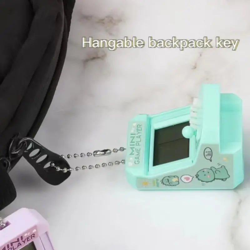 EZ 1PCs Mini Classic Game Machine Retro Nostalgic Game With Gift Keyring Pets Toys Gift