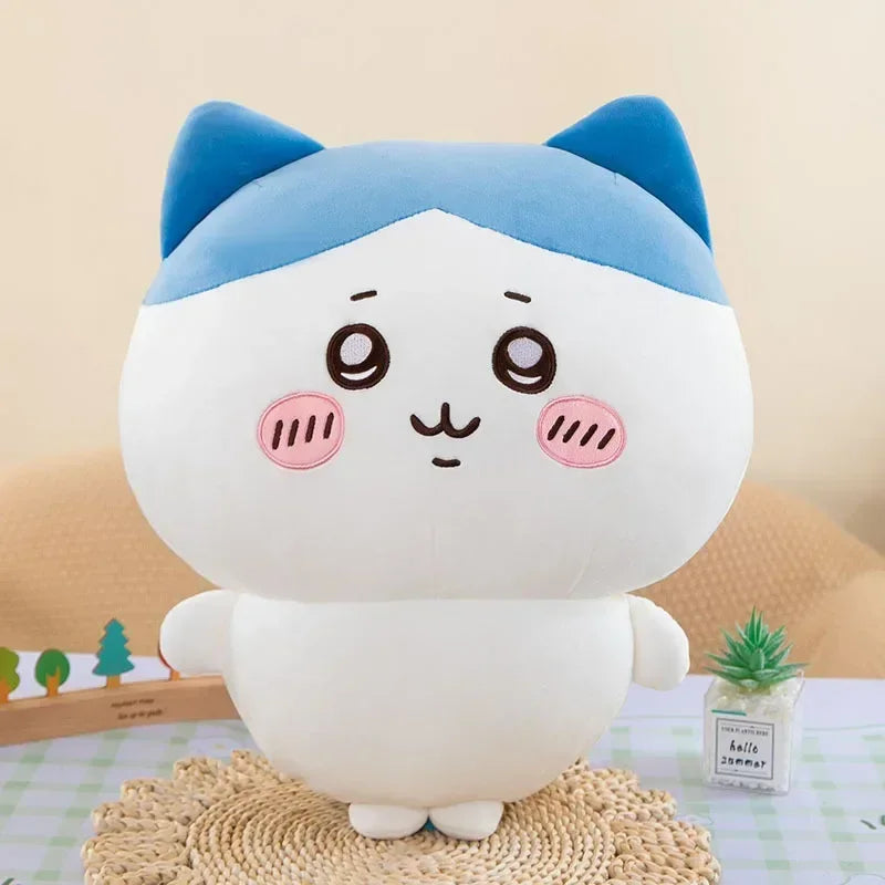 EZ Large Size 60cm Usachi Chiikawa Doll Kawaii Plush Toy Peripheral Self-deprecating Bear hachiware Pillow Cushion Gift