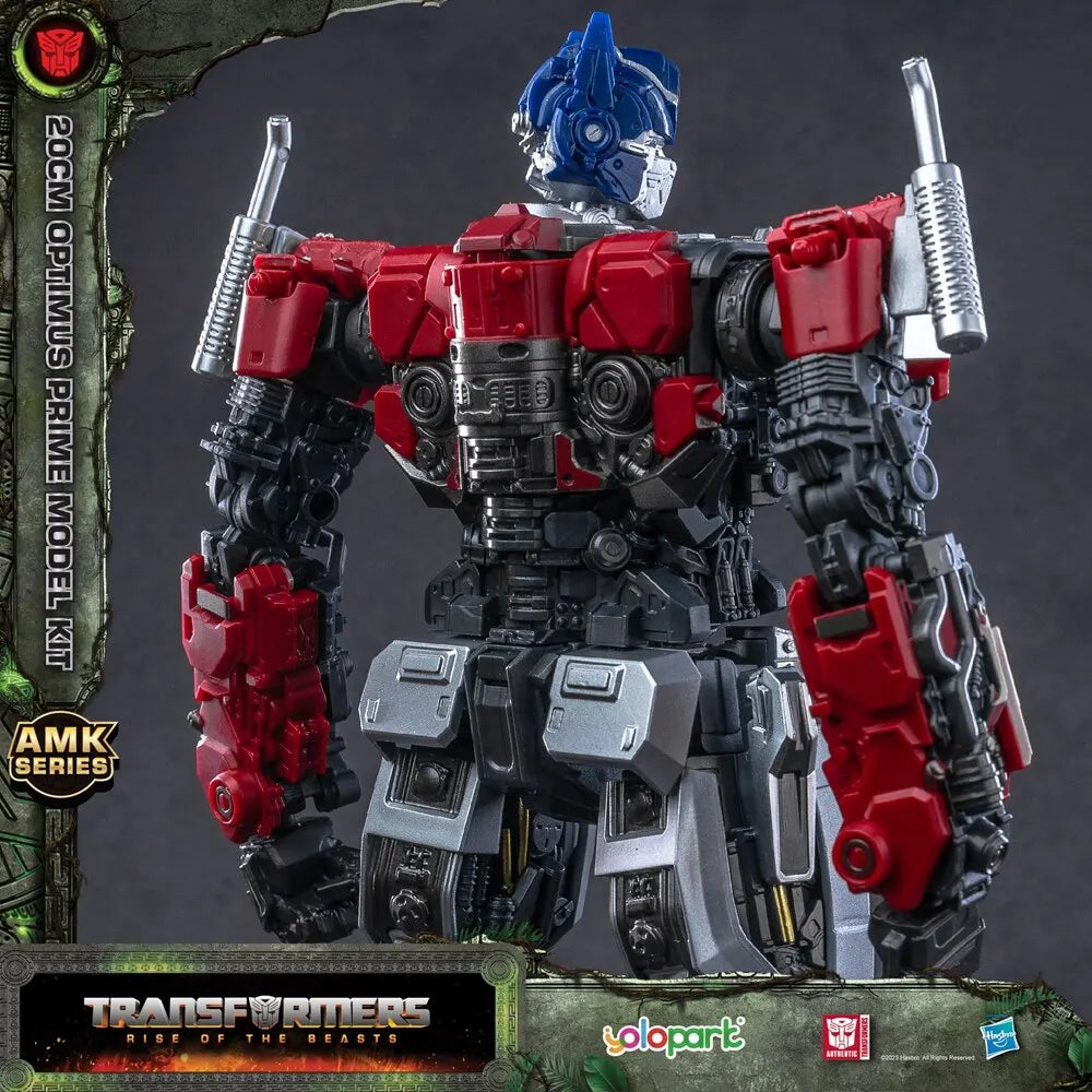 EZ Yolopark Transformers Optimus Prime 20cm Genuine Transformers Toys Model Figures Studio Series Rise Of The Beasts For Boys Girls