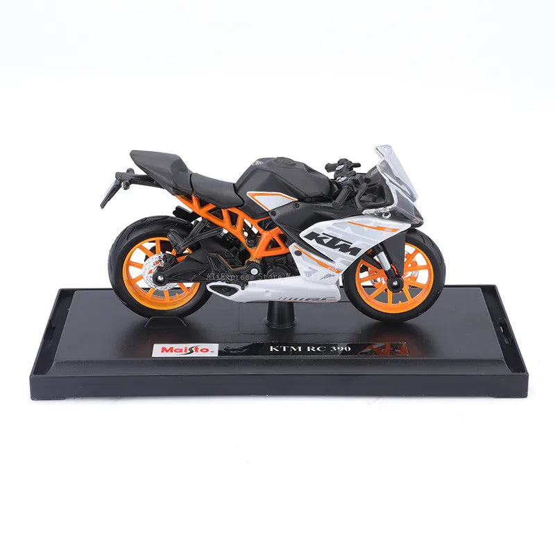EZ Maisto 1:18 kakawasaki NINJA H2R KTM RC 390 YZF-R1 Naked V4 S  YAMAHA MT-07 2018 motorcycle motorcycle Model collection gift toy